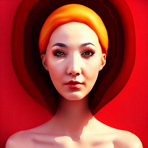 Prompt: portrait of a bundt cake woman, digital art, cinematic, ultradetail, 8k, painting, imaginefx, trending on artstation