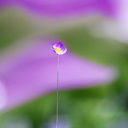 Image similar to closeup photo of 1 lone purple petal flying above a playground, aerial, shallow depth of field, cinematic, 8 0 mm, f 1. 8 - c 1 1. 0