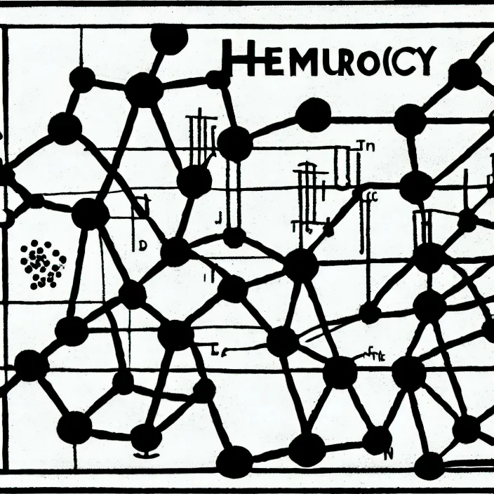 Image similar to a still frame from comic strip, a chemistry molecule model 1 9 5 0, herluf bidstrup, new yorker illustration, monochrome contrast bw, lineart, manga, tadanori yokoo, simplified,