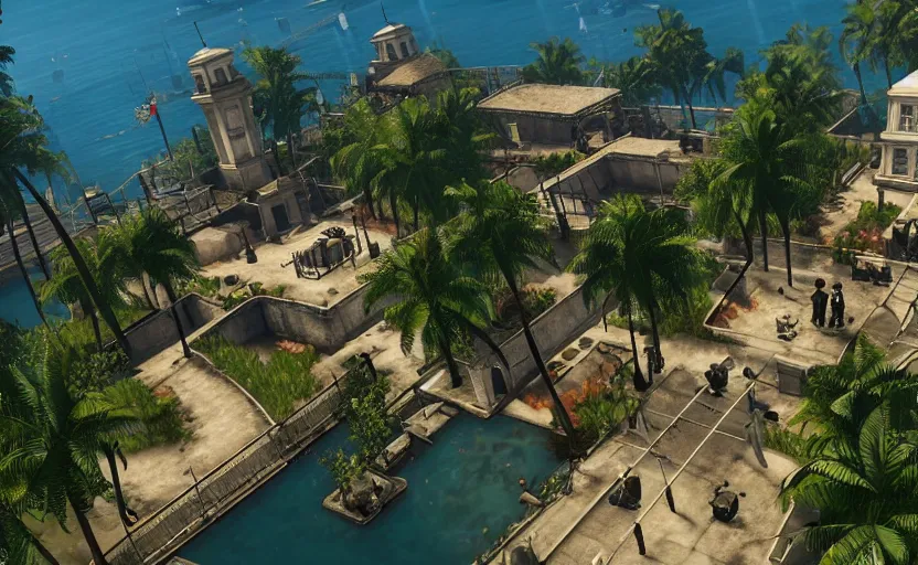 Image similar to hitman 2 map, large, detailed