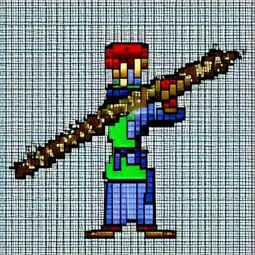 A 32x32 sword : r/PixelArt