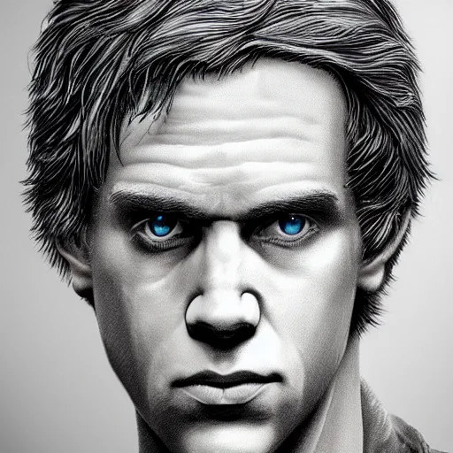 Prompt: David Haller from Legion x-men extremely intricate detailed 4k photorealism