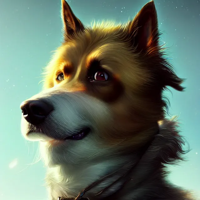 Prompt: epic professional digital art of melon collie, ,best on artstation, cgsociety, wlop, Behance, pixiv, astonishing, impressive, outstanding, epic, cinematic, stunning, gorgeous, much detail, much wow,, masterpiece.