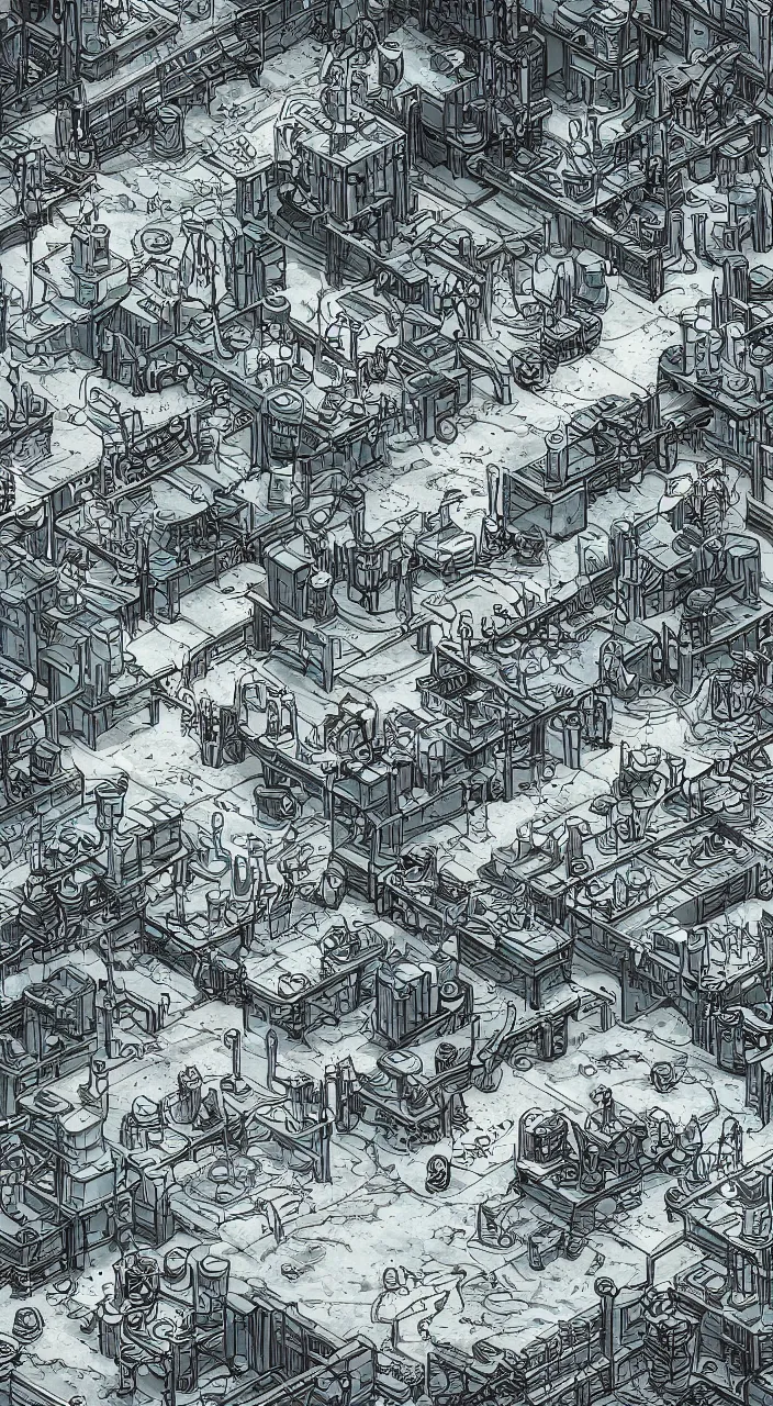 Image similar to a stream of water entering a xenomorphic factory and producing a coin, in the style of Rudolph Steiner, photographic , isometric, kidneys, marble texture , 8k