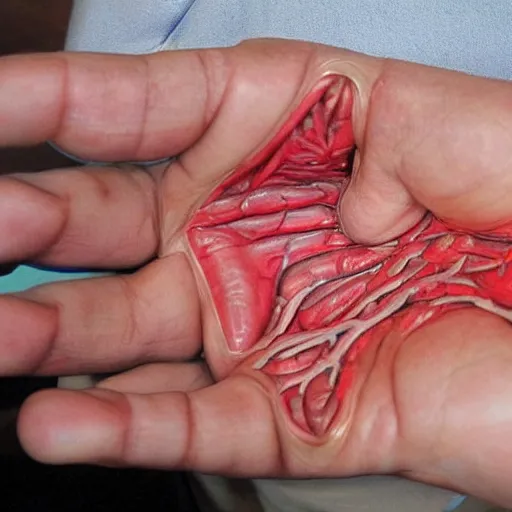 Image similar to anatomically correct hand