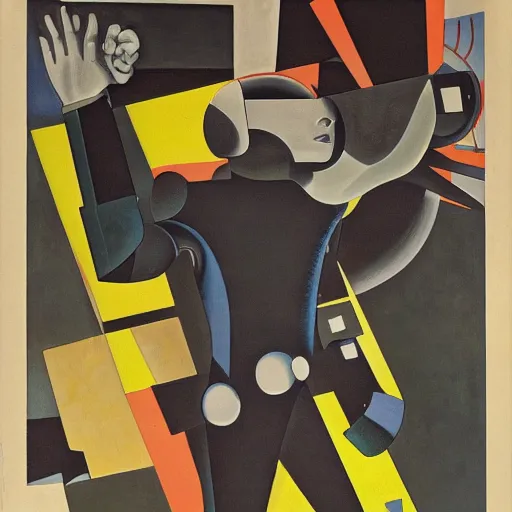 Image similar to cyborg by marinetti, futurism