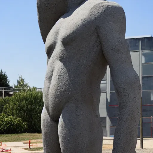 KREA - SCP-173 is a reinforced concrete sculpture of unknown origin  measuring 2.0 meters tall and weighing approximately 468 kg. The statue is  vaguely humanoid in shape, although improperly proportioned. Traces of