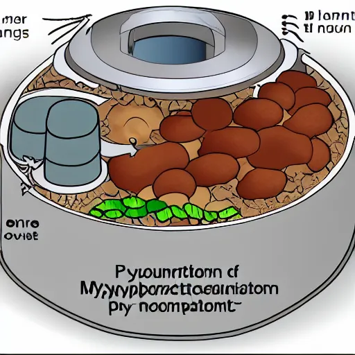 Image similar to Diagram of a mycoprotein fermentation vat