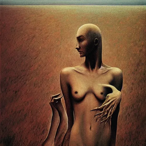 Image similar to by zdzisław beksinski, by zdzisław beksinski, by zdzisław beksinski, by zdzisław beksinski, by zdzisław beksinski