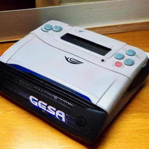 Prompt: a sega genesis