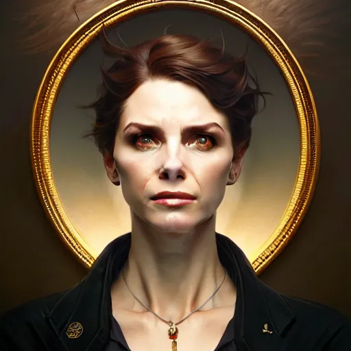 Image similar to portrait painting of a business cat leader of a political party, ultra realistic, concept art, intricate details, eerie, highly detailed, photorealistic, octane render, 8 k, unreal engine. art by artgerm and greg rutkowski and charlie bowater and magali villeneuve and alphonse mucha