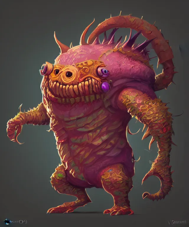 a xanathar dnd creature, adorable and whimsical, | Stable Diffusion ...