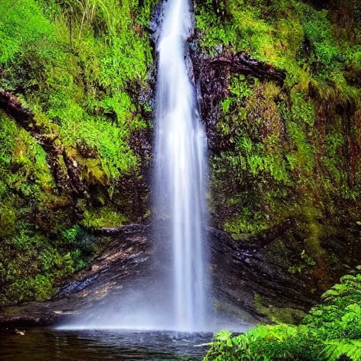 Prompt: “the most beautiful waterfall anyone has ever see. 4K, award winning.”