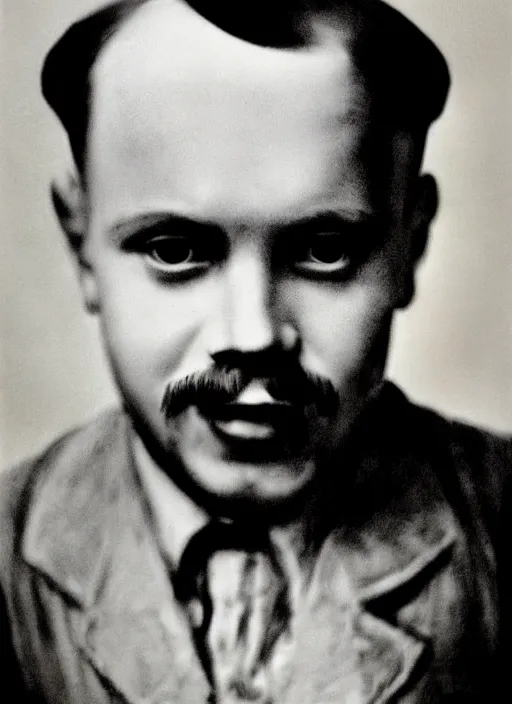 Image similar to hyper detailed portrait of young lenin by richard avedon, color, dslr, medium format