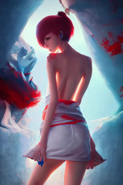 Image similar to human have to choice, do or die, uhd, best art 2 0 1 0, digital painting, arstation, 1 0 8 0 p, ultra realistic detail, jacqueline e, tafy, bo feng, kuvshinov ilya, love hate love