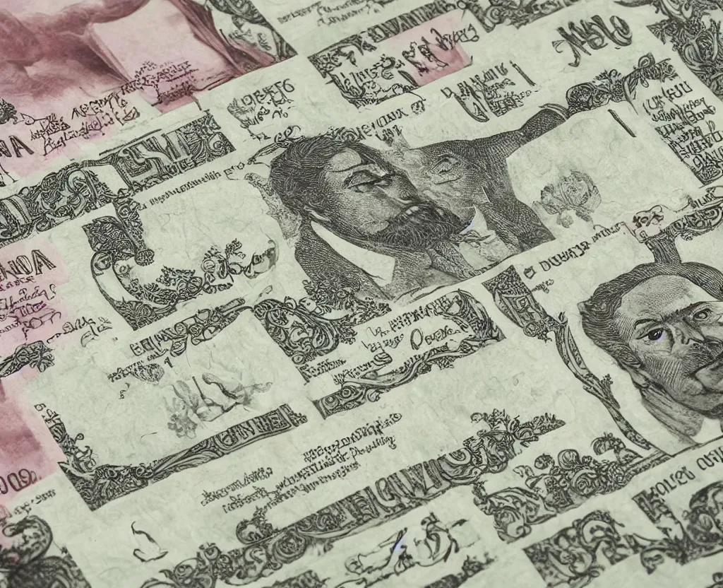 Image similar to currency note engraving plate