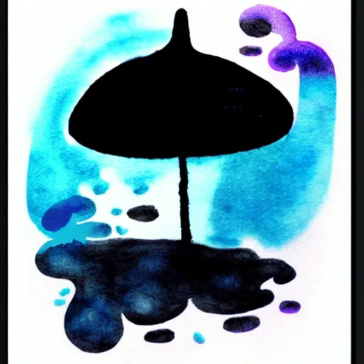 Image similar to zen rain ink