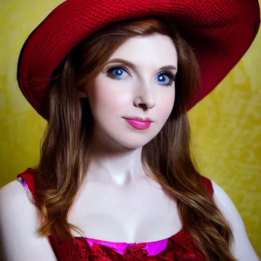 Image similar to Amouranth portrait, high detail, beautiful lighting, sharp focus