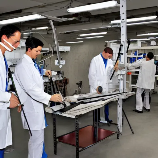 Image similar to orthopedic instrument makers workshop