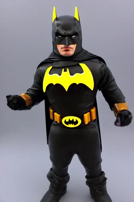 Image similar to matt berry as batman, highly detailed face