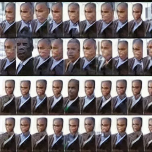 Image similar to thousands of Obama clones ready for war