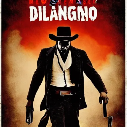 Image similar to a new movie poster for django unchained