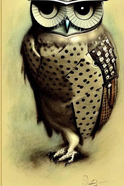 Prompt: (((((1950s robot camera owl . muted colors.))))) by Jean-Baptiste Monge !!!!!!!!!!!!!!!!!!!!!!!!!!!!!!