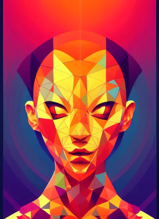 Prompt: symmetry!! vector poster art geometric, centered, detailed, median photoshop filter vector behance, hd by artgerm, jesper ejsing, by rhads, makoto shinkai and lois van baarle, ilya kuvshinov, rossdraws, illustration, art by ilya kuvshinov and gustav klimt