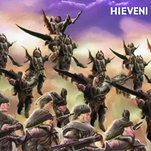 Image similar to Heaven army
