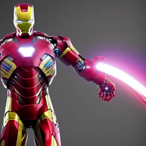 Image similar to still photo of futuristic bleeding edge iron man suit from comics, highly detailed, photorealistic portrait, bright studio setting, studio lighting, crisp quality and light reflections, unreal engine 5 quality render