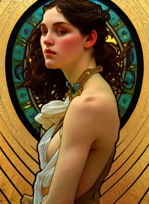 Prompt: oil portrait of tumblr, intricate, elegant, highly detailed, lighting, painting, artstation, smooth, illustration, art by greg rutowski and alphonse mucha