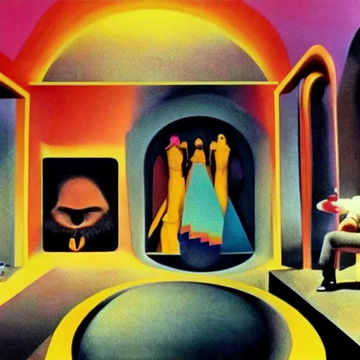 Image similar to ultrawide angle colour masterpiece dream cinematography by alejandro jodorowsky and kubrick and fritz lang, incredible sense of depth and perspective and clarity, weird stylish epic psychedelic, 8 k