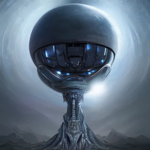 Image similar to alien spaceship landing on earth, night scene, 3 d model, unreal engine realistic render, 8 k, micro detail, intricate, elegant, highly detailed, centered, digital painting, artstation, smooth, sharp focus, illustration, artgerm, tomasz alen kopera, wlop