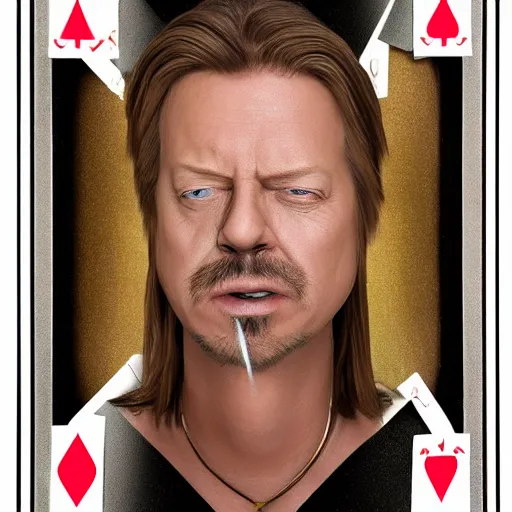 Image similar to hyperrealistic dslr film still of david spade disguised as a playing card, ace of spades, stunning 8 k octane comprehensive 3 d render, inspired by istvan sandorfi & greg rutkowski & unreal engine, perfect symmetry, dim volumetric cinematic lighting, extremely hyper - detailed, incredibly real lifelike attributes & flesh texture, intricate, masterpiece, artstation, stunning