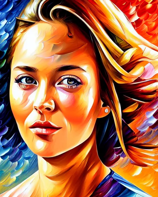 Image similar to girl artwork by leonid afremov, artwork by sandra chevrier golden hour, illustration, highly detailed, simple, smooth and clean vector curves, no jagged lines, vector art, smooth, artstation