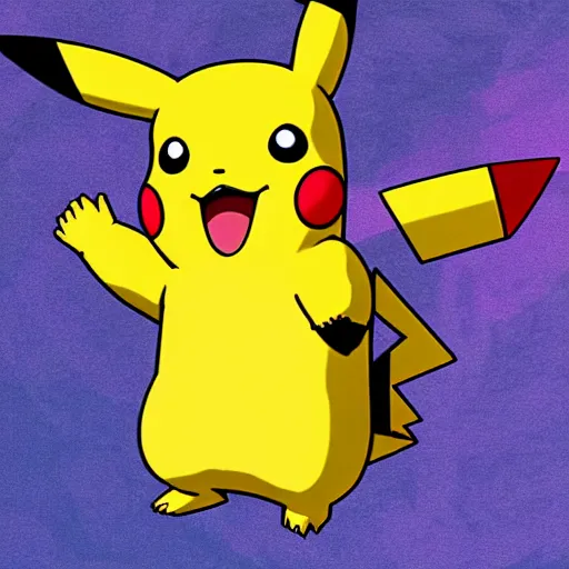 Prompt: Pikachu in The Meta-verse 4K quality super realistic