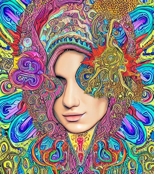 Prompt: ketamine dreams, psychedelic, intricate, super detailed, 4K,