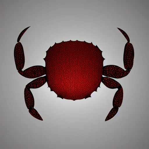 Image similar to crab decal design tribal