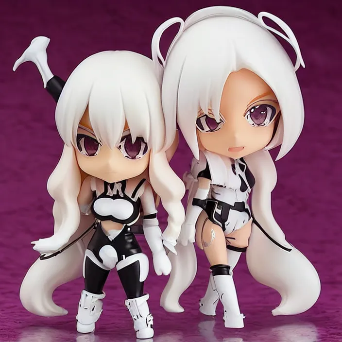 Image similar to lady gaga, an anime nendoroid of lady gaga, figurine, detailed product photo