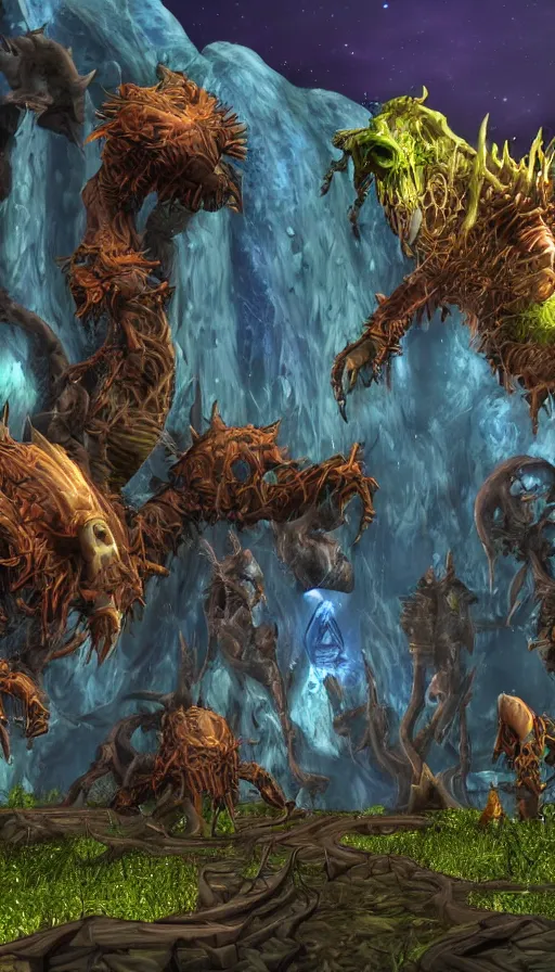 Image similar to The end of an organism, from WOW