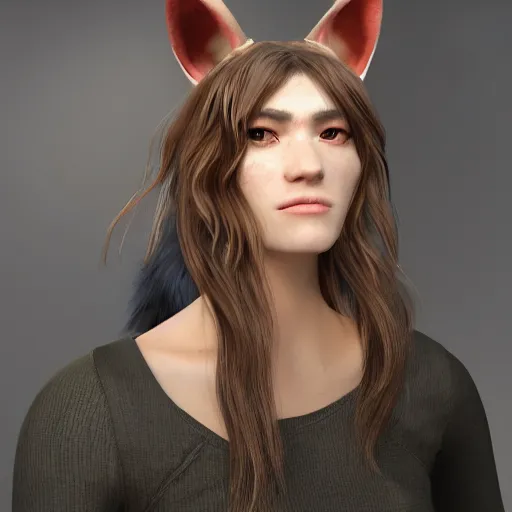 Prompt: human-like characters with animal ears, 4k, sharp focus, photorealistic