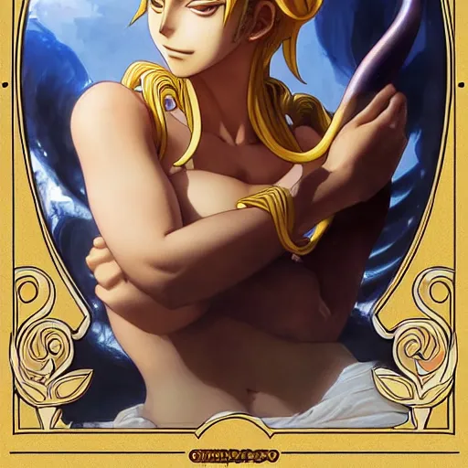 Prompt: intricately detailed vfx portrait of nami from one piece by eiichiro oda!, makoto shinkai, alphonse mucha, art by artgerm and greg rutkowski!, best of behance, concept art, matte, sharp focus, adolphe bouguereau, annie leibovitz, stanley kubrick,