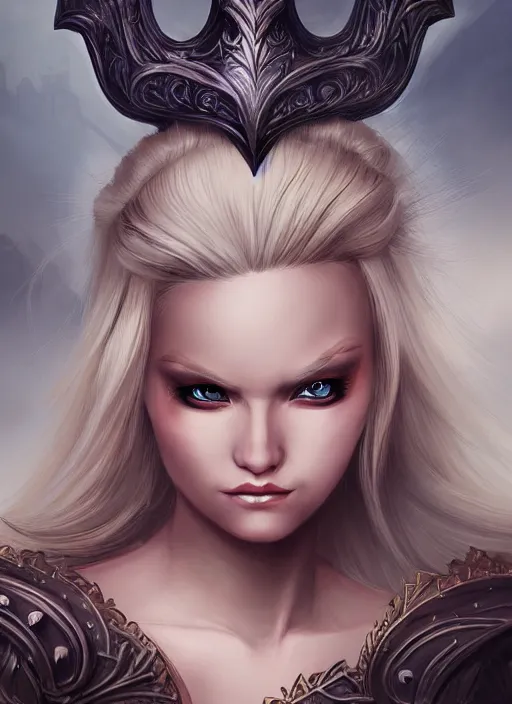 Image similar to blonde combat fairy venizian era, dark fantasy, extremely detailed, sharp focus, portrait, smooth, digital illustration, by rossdraws, frank franzzeta