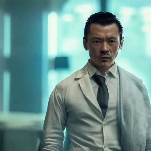 Image similar to Takeshi Kovacs from altered carbon