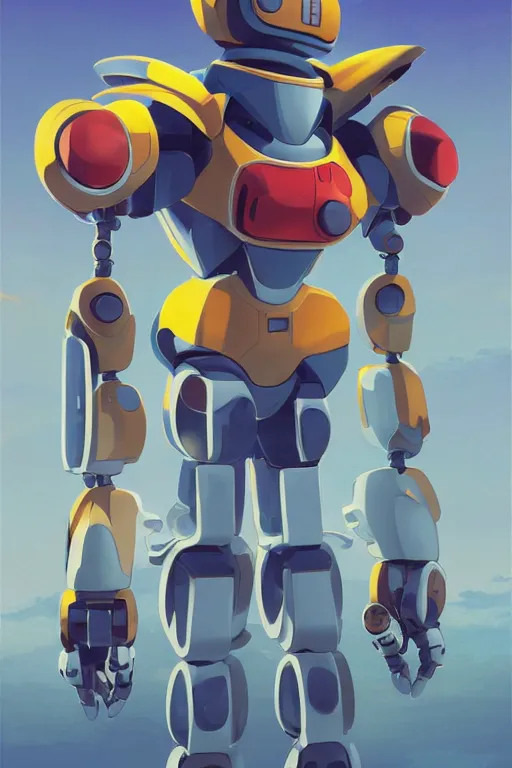 Image similar to metabots medabots medarotto medarot robot minimalist comics, behance hd by jesper ejsing, by rhads, makoto shinkai and lois van baarle, ilya kuvshinov, rossdraws global illumination ray tracing hdr radiating a glowing aura