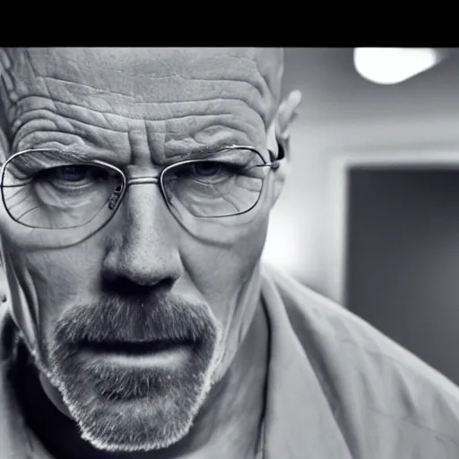 Image similar to Jerma985 hugging Walter White from Breaking Bad, photorealistic, cinematic lighting, shot on iphone