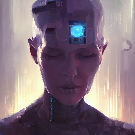 Prompt: evil ai, neuromancer, painted by stanley lau, painted by greg rutkowski, painted by stanley artgerm, digital art, trending on artstation