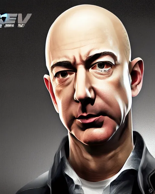 Prompt: an award winning portrait of Jeff Bezos as a GTA IV character, rendered in CryEngine