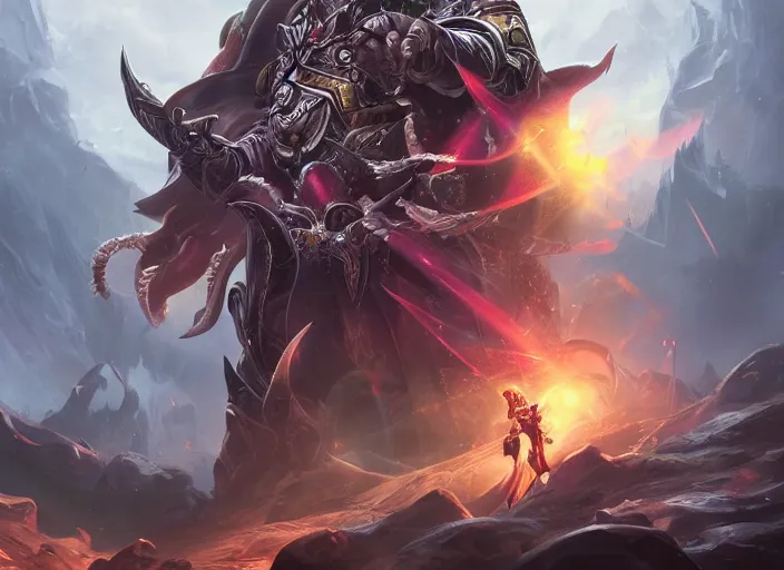 Prompt: the emperor from major arcana, concept art, digital illustration, trending on artstation, intricate details, epic composition, sharp focus, 8 k uhd, masterpiece, league of legends splash art