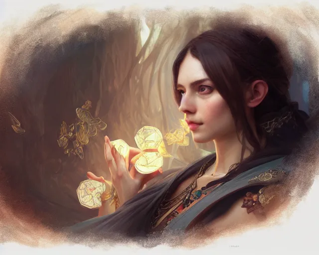 Image similar to photography of anna razumovskaya, deep focus, d & d, fantasy, intricate, elegant, highly detailed, digital painting, artstation, concept art, matte, sharp focus, illustration, hearthstone, art by artgerm and greg rutkowski and alphonse mucha